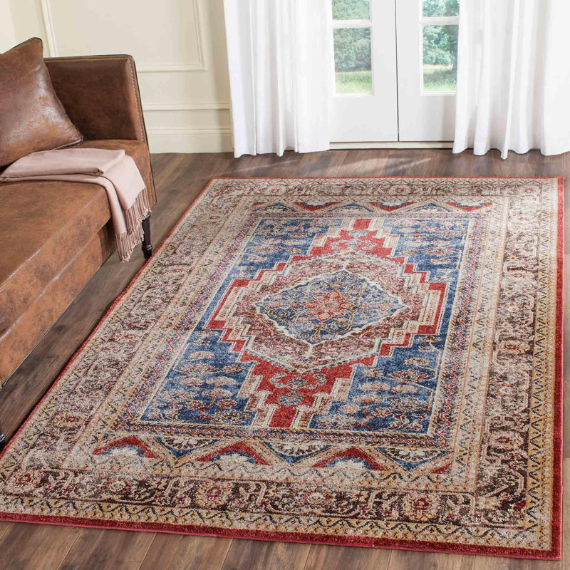 Ameesha Oriental Hand Woven Area Rug, Rectangle 201 x 274 cm