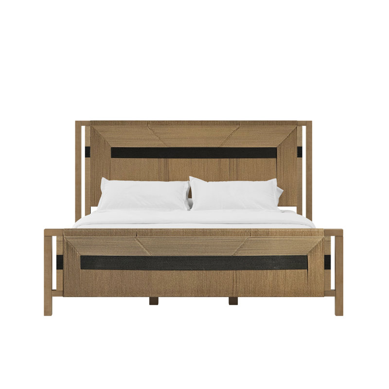 Loft Woven Panel Bed, King 