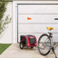 vidaXL Pet Bike Trailer Oxford Fabric and Iron-92198705-92198706