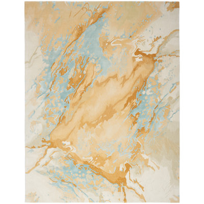 Viscose Abstract Indoor Rug
