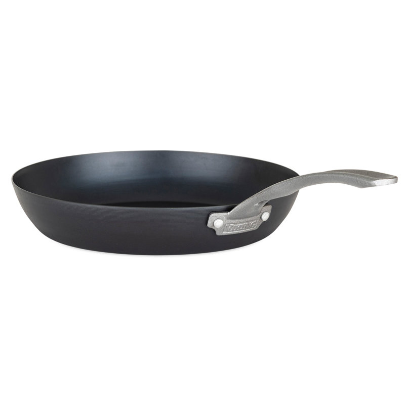 Viking 2 Piece Blue Carbon Steel Wok and Fry Pan Set