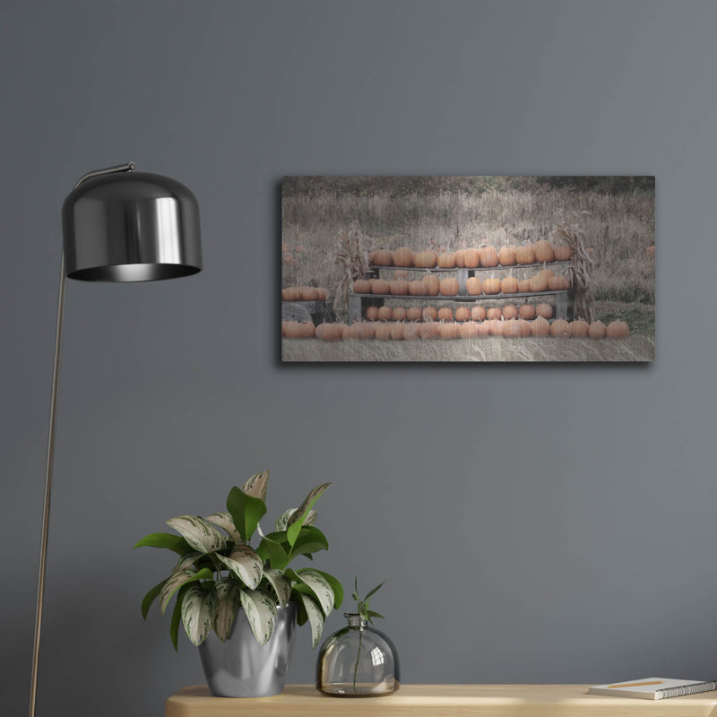 «Pumpkin Picks» par Lori Deiter, H 12 po x l 24 po