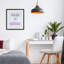 «Make It Happen Détermination», reproduction sous verre encadrée, design par Ashley Singleton-1604520727-1604520725