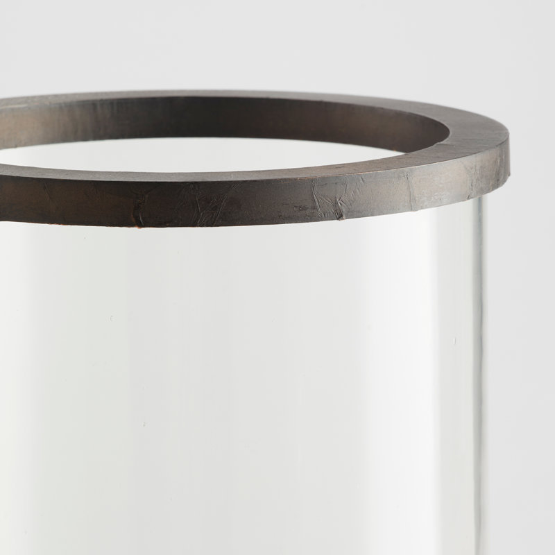 Reed Hurricane Candle Holder, 42" H x 10" W x 10" D
