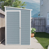 Storage shed with Floor, Two Windows and Lockable Doors