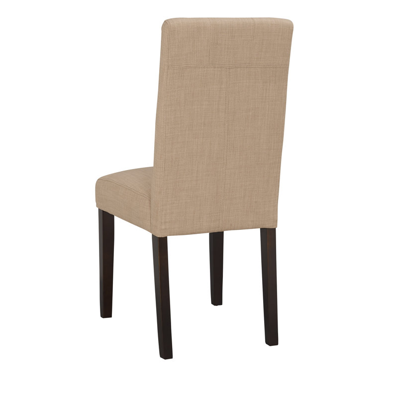 Chaise d'appoint en lin - kaki Lyon