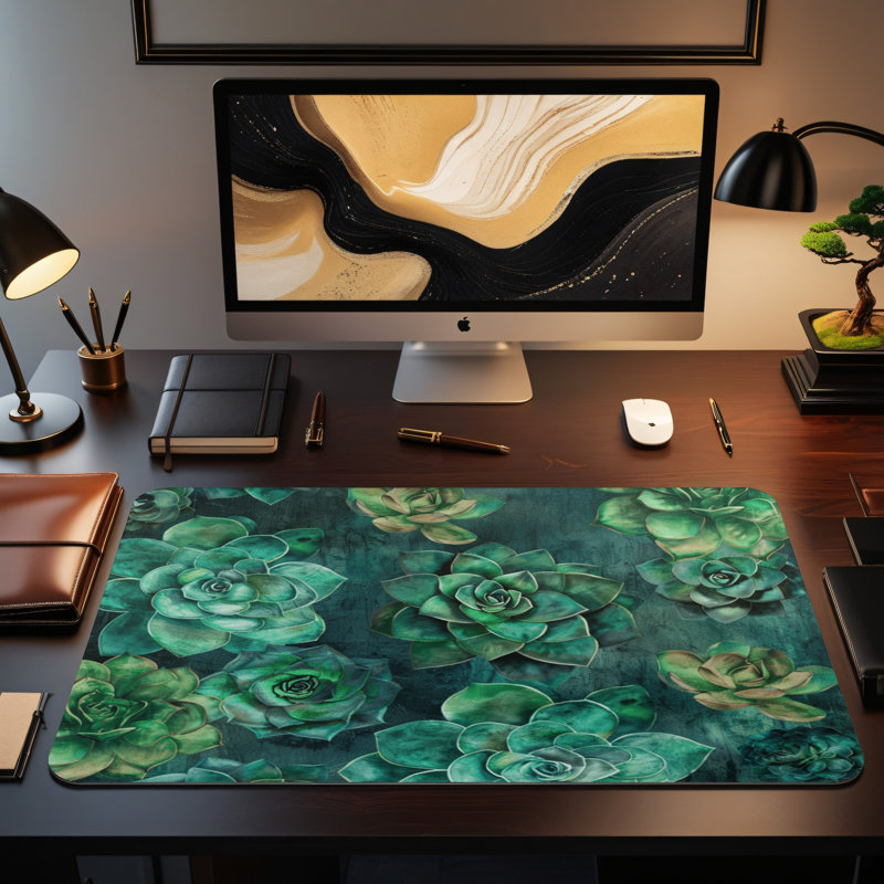 Polyester Desk Pad, 23.6x13.8