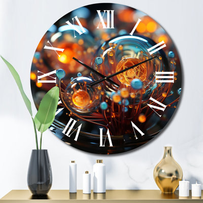 Metal Wall Clock