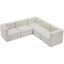 Canapé modulaire réversible en velours 95 po Enso-447617600