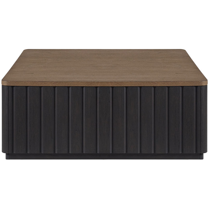 Table basse à roulettes Aurora Channel - Peppercorn