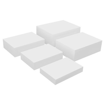 5PCS Display Stands With Hollow Bottoms Food Risers For Buffet Table