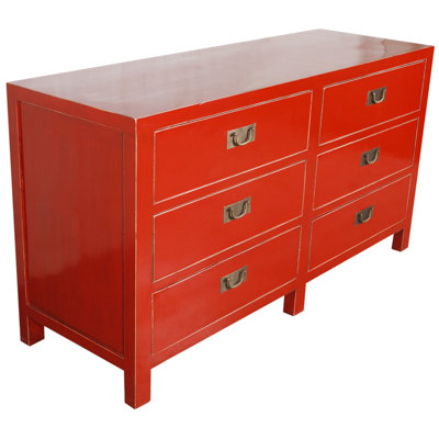 150cm W 6 - Drawer Chest of Drawers