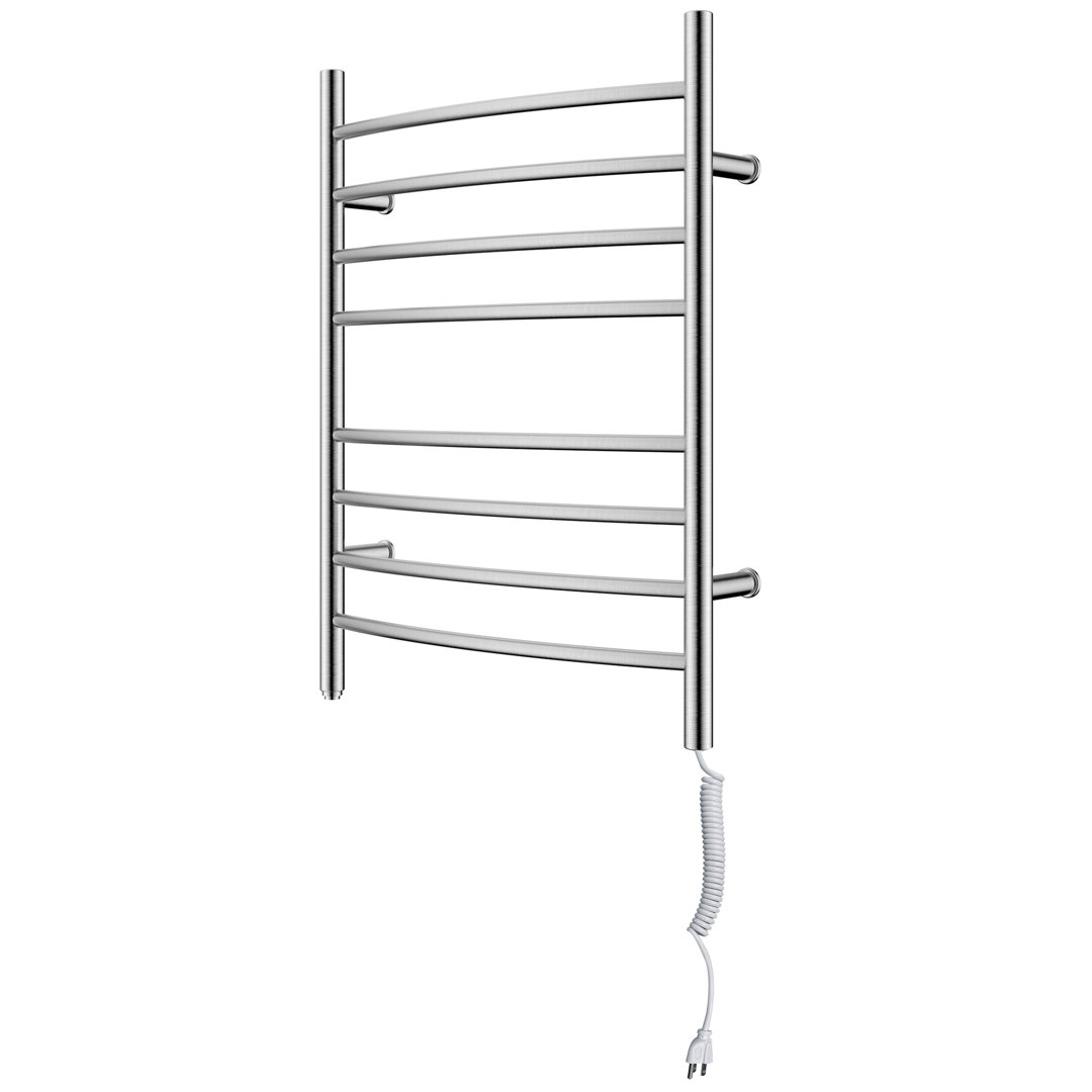 Curved Wall Mounted Electric Towel Warmer HEATGENE 