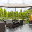 Parasol extérieur rectangulaire en acier de 15 pi Outsunny-505993500