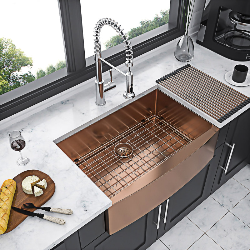 Farmhouse Apron Front Kitchen Sink