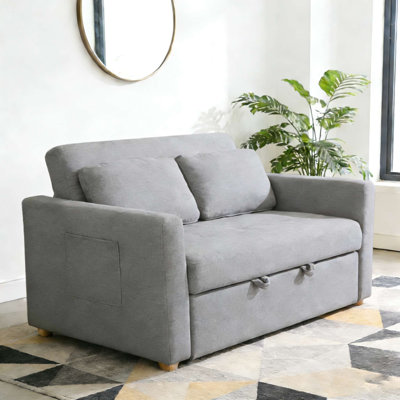 Borkovany 40" Upholstered Sleeper Sofa
