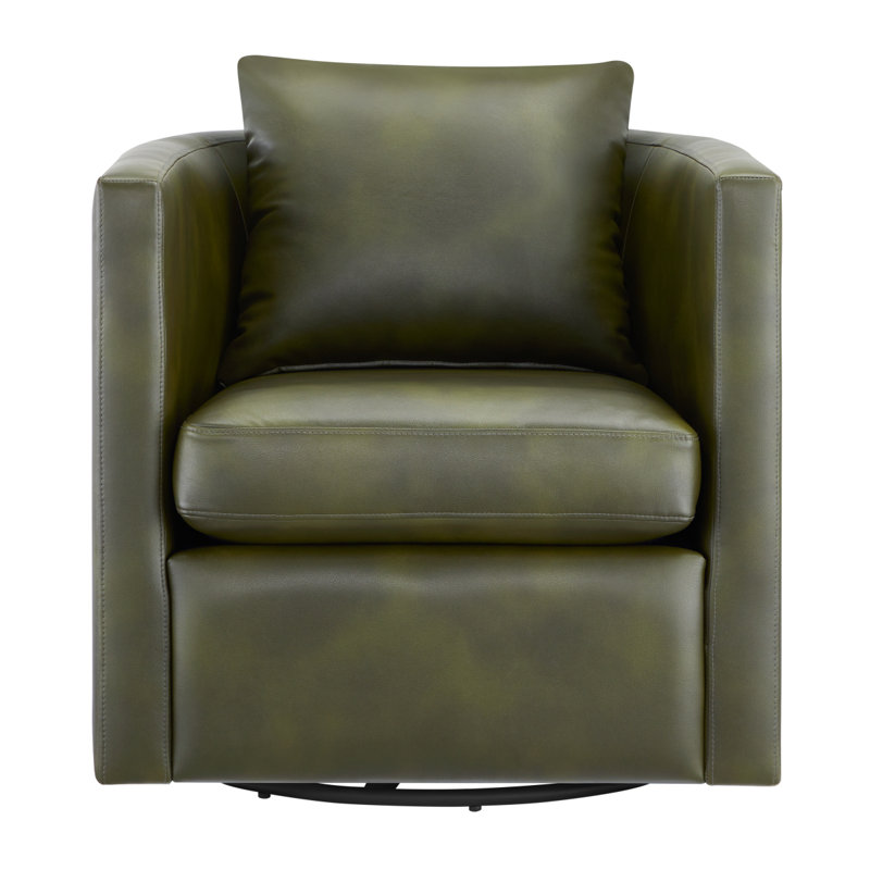 Fauteuil demi-tonneau Sutton, Green