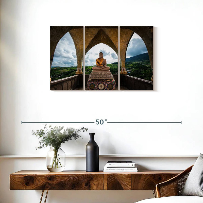 Adella Thai Buddha, 20" H x 33" W