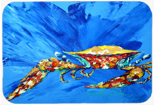 Crab Glass Cutting Board