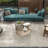 Round Glass Top Coffee Table