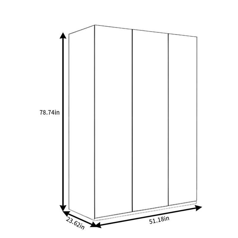 Sharell, 79" H x 50" W x 24" D