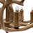 Escher Retro Antler Resin Chandelier Countryside Pendant Light