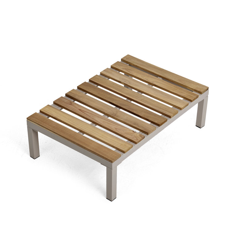 Montelongo 2-in-1 Convertible Coffee Table & Ottoman, DARK GRAY-COFFEE