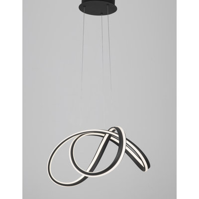 1 - Light LED Geometric Pendant
