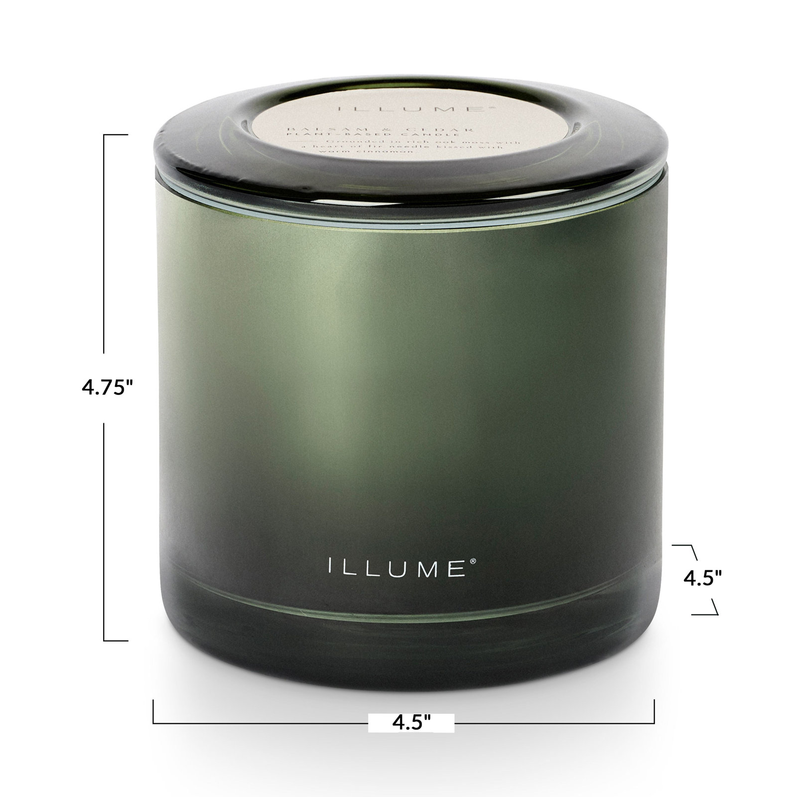 Noble Holiday Balsam & Cedar Candle, Statement