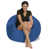 Microfibre / microsuède bleu royal