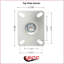 Ensemble de remplacement pour roulettes pour bateau-88884986