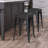 Gennara Upholstered Counter Stool with Metal Frame-66324913