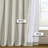 Rafaelita Grommet Signature Velvet Thermal 100% Blackout Curtains - Single Panel Drapes-7936876-7936870