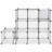 DIY 12 Cube Grid Wire Cube Shelves