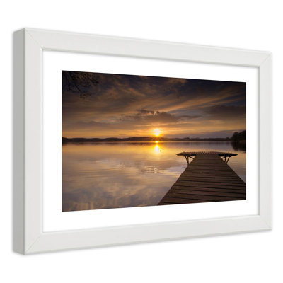 Lakeside - Single Picture Frame Print