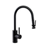 Contemporary Plp Pulldown Faucet - Lever Sprayer