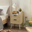 Table de chevet en rotin JHX