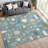 Machine Washable Indoor/Outdoor Jourdan ACN2393 Mid-Century Modern Rug-1319878208