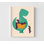 Reproduction d'affiche de dinosaure, reproduction de chien encadré, reproduction d'illustration mignonne, reproduction d'affiche animal, adorable art de chien, art mural encadré
