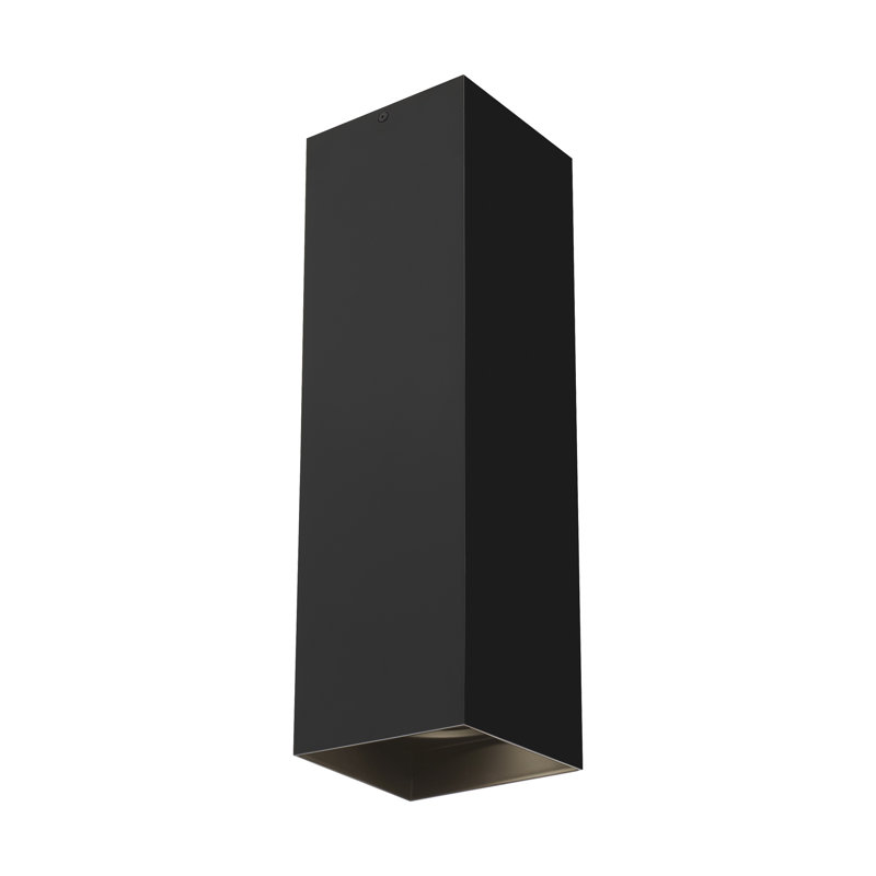 Exo 1 - Light LED Flush Mount, Matte Black/Matte Black, 3500K