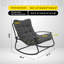 Chaise berçante d'extérieur en métal Ghiorghi-838205768