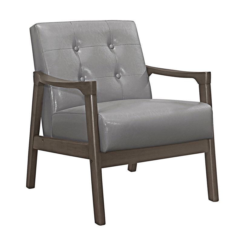 Button Tufted Accent Chair