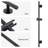 30 In. Adjustable Slide Bar For Handheld Showerheads-85995634