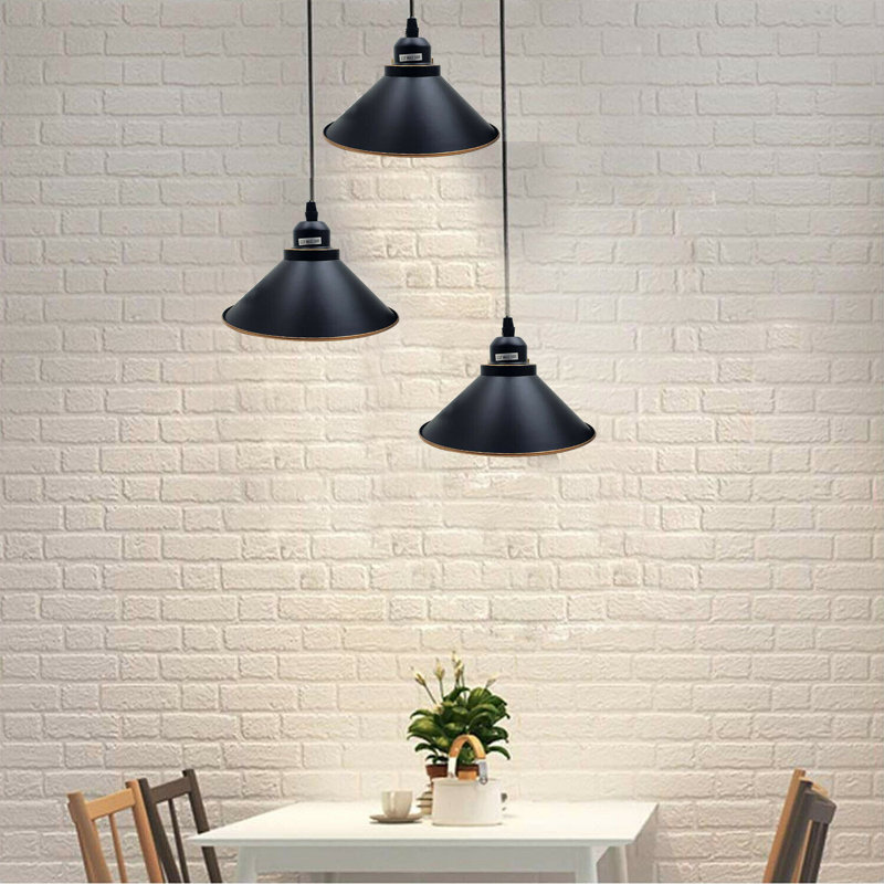 Mcbeth 1 - Light Black Dome Pendant
