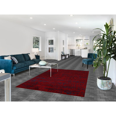 Tapis contemporain contemporain indien