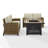 4 - Person Patio Conversation Set with Cushions-1691955825