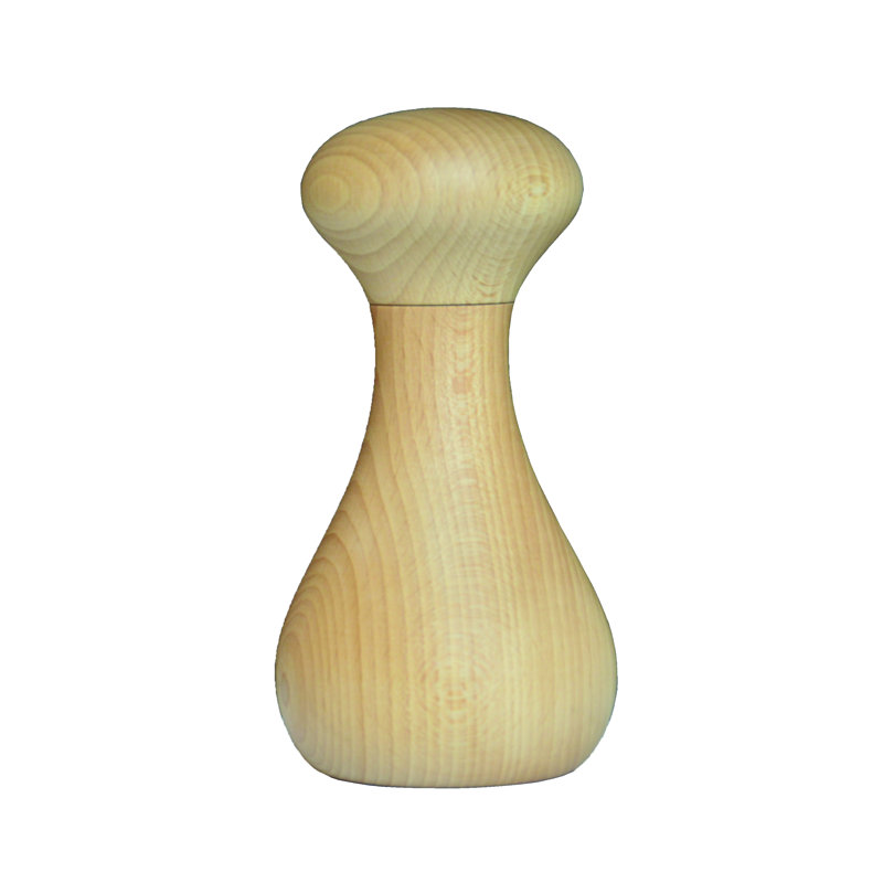 Brand Menahan No Power Source Required / Manual Salt & Pepper Shaker, Small (16 cm H x 8 cm W x 8 cm D), Natural