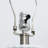 Daeshawn 22'' Handcrafted Rustic, Light Grey Ceramic Table Lamp