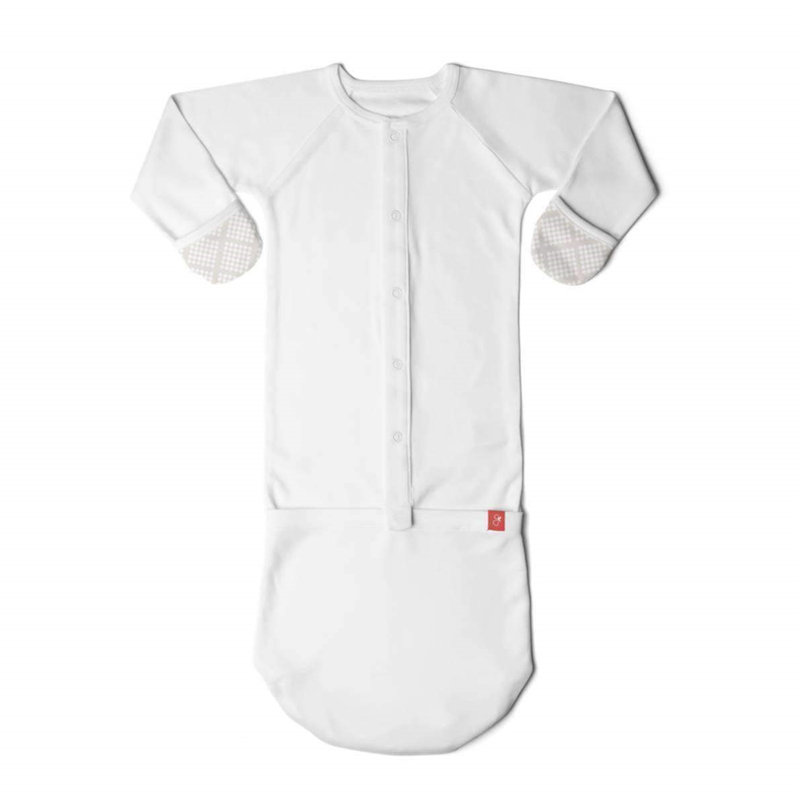 Baby Sleeping Bag, 9" W x 25" L, Cream