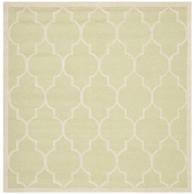 Cannen Hand Tufted Wool Geometric Rug